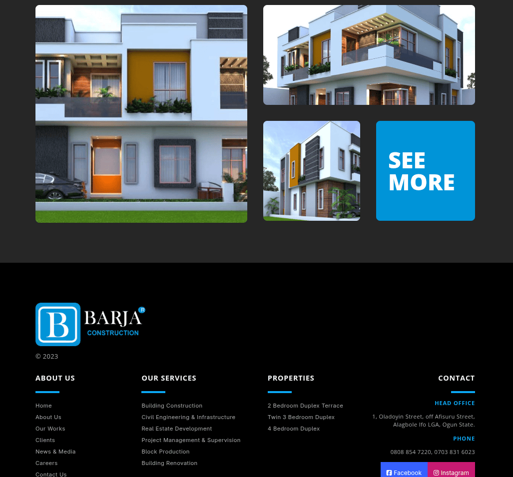 Challenge: Static brochure website