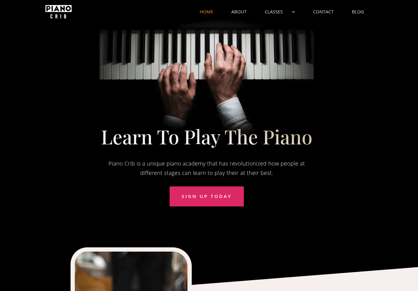 Piano Crib